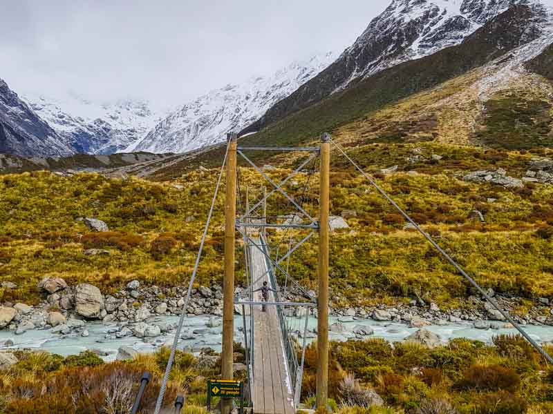 Summer will see lots of vegetation through the Hooker Valley