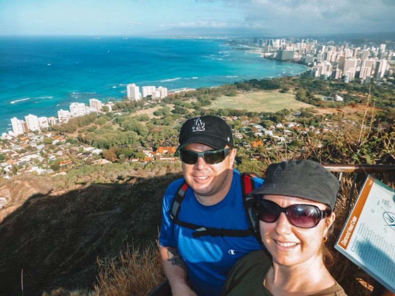 Climb to the Diamond Head Crater Summit