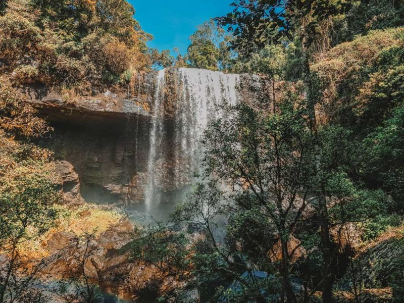 It's harder getting to the bottom of Zillie Falls