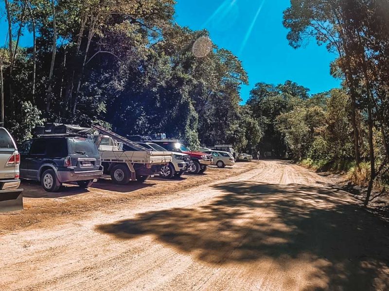 Car Park area before the hiking track into the Gorge