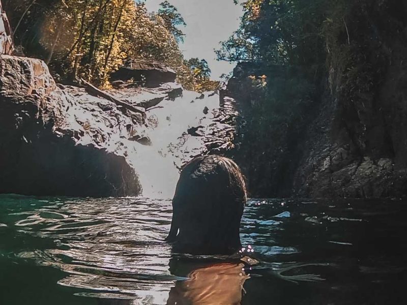 One of the best swimming holes near Mackay