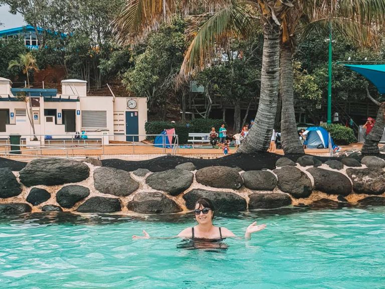 Settlement Cove Lagoon at Redcliffe, Brisbane