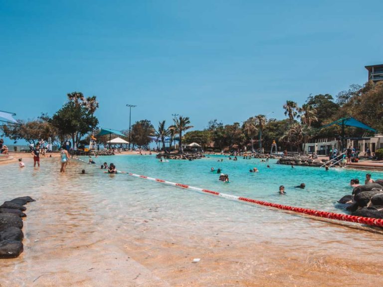 Settlement Cove Lagoon at Redcliffe, Brisbane