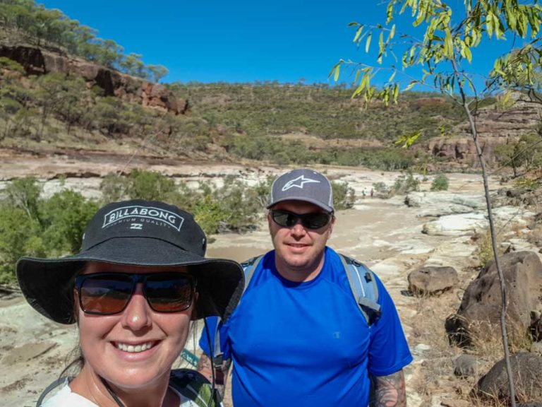 Aquarius Traveller on the Pyramid track, Hugenden, Outback Queensland