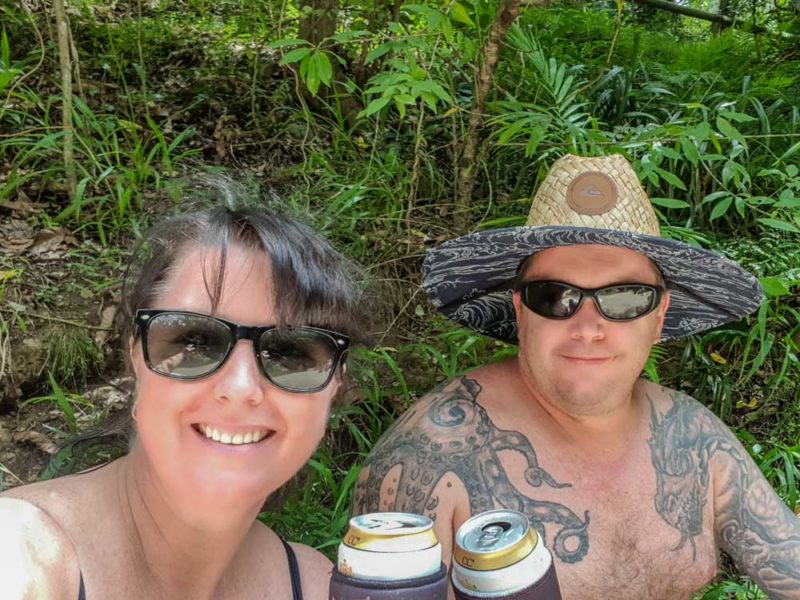 Aquarius Traveller at Booloumba Creek Camping area 3, Conondale National Park