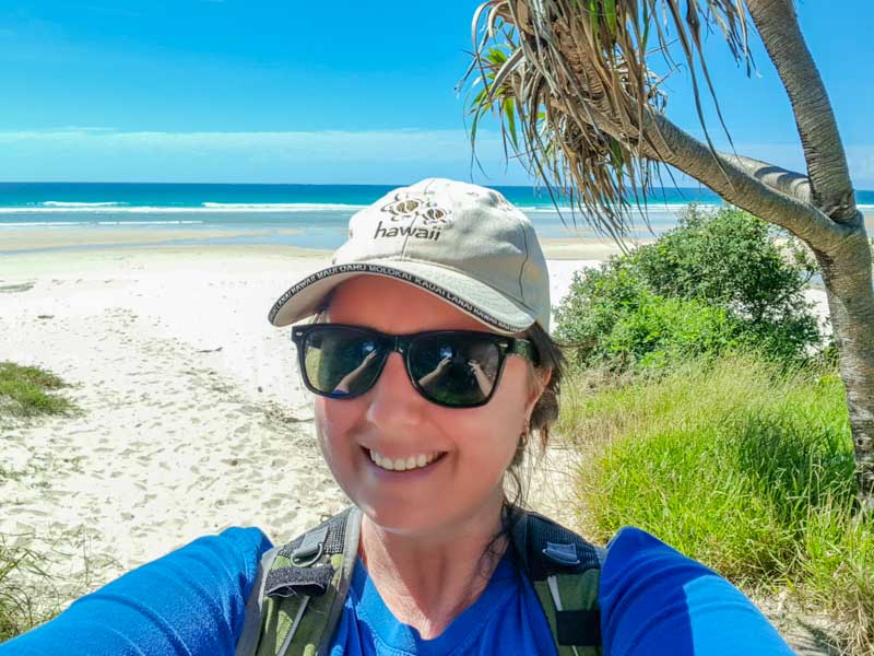 Chris Fry/Aquarius Traveller on the North Stradbroke Island Beaches
