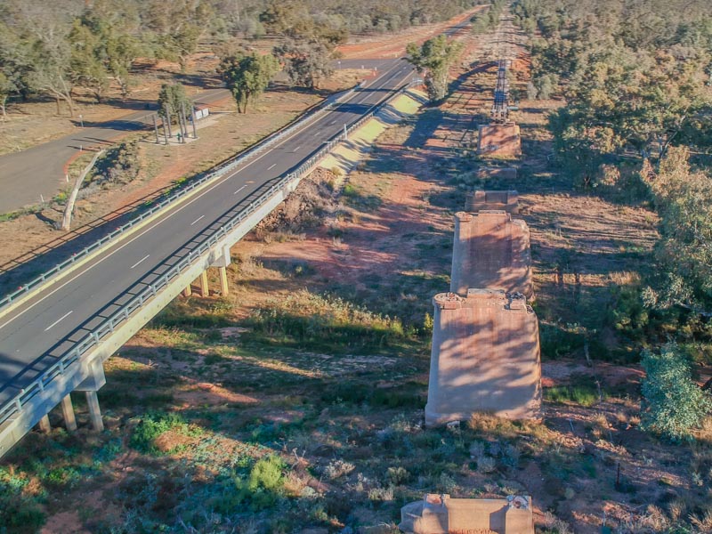 Angellala Creek Truck Explosion Site