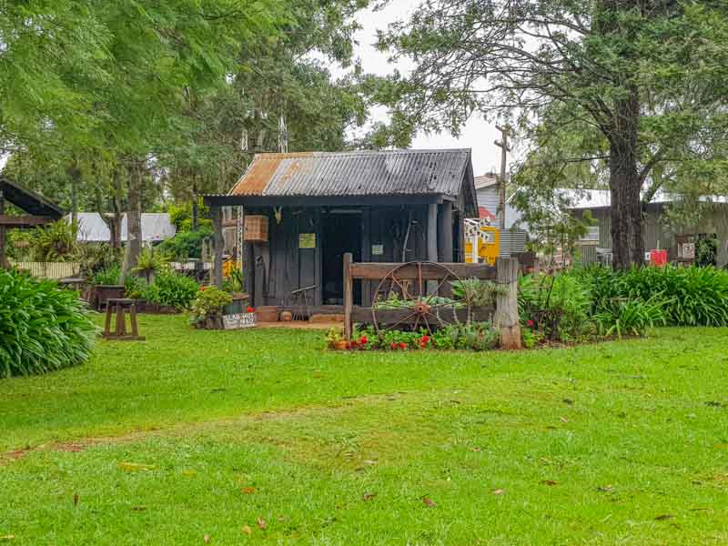 Old Hut at the Highfields Pioneer Museum
