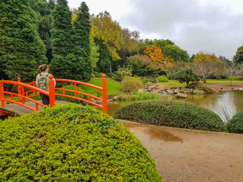 Chris at the Japanese Gardens