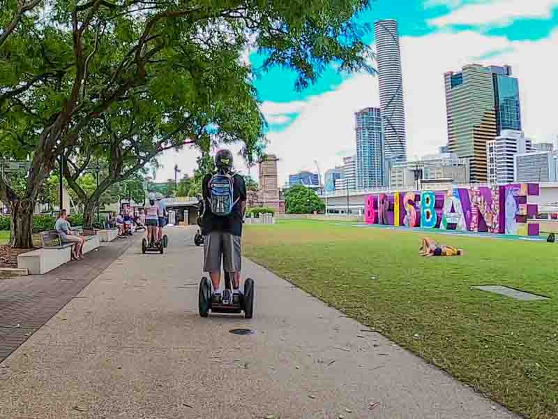 The Segway tours in Brisbane