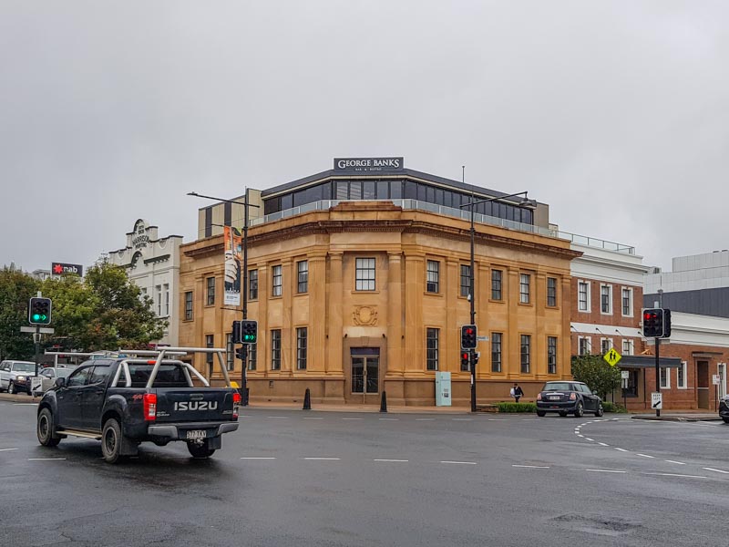 George Bank historical Building in Toowoomba