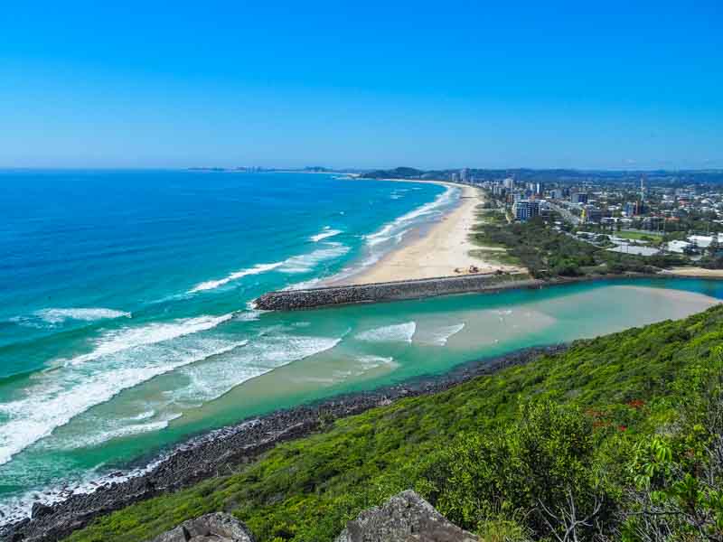 Tallebudgera Creek from Tumgun Lookout