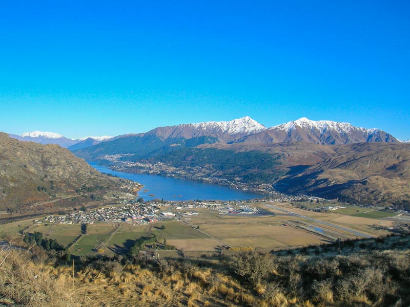 Lookout point for Queenstown